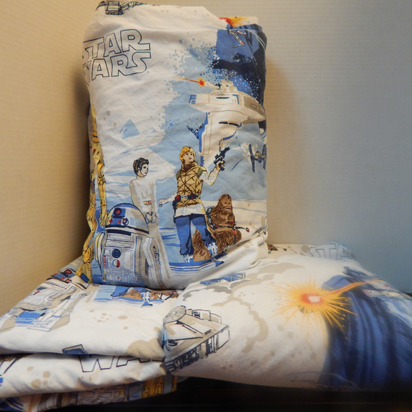 Pottery Barn Kids Bedding Star Wars Full Size Sheet Set Poshmark